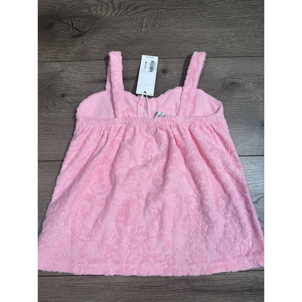 Janie and Jack FLORAL TERRY JACQUARD TOP NWT 4 - Picture 9 of 10
